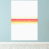 Toile ENSEIGNANT EN BIOLOGIE Funny Titre du travail Prof (Insitu (Plancher de Bois))