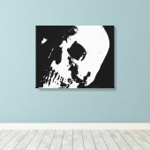 Toile Ensemble de 2 toiles d'art Pop Skull Enveloppé (Insitu (Plancher de Bois))