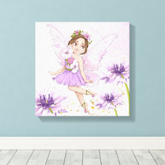 Toile Ensemble de décors de pépinière de fées 3 (Insitu (Plancher de Bois))