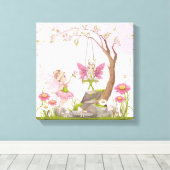 Toile Ensemble de décors de pépinière de fées 3 (Insitu (Plancher de Bois))