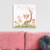 Toile Ensemble de décors de pépinière de fées 3 (Insitu(Salon))