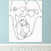 Toile Ensemble de joie (Insitu (Plancher de Bois))