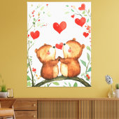 Toile Ensemble pour toujours (Insitu(Salon))