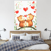 Toile Ensemble pour toujours (Insitu(Chambre))