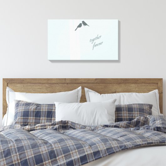 Toile Ensemble pour toujours (Insitu(Chambre))