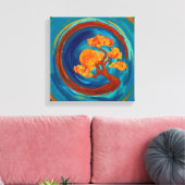 Toile Enso Zen Circle et Bonsai Tree - Imasto (Insitu(Salon))