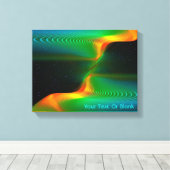 Toile Entangage quantique (Insitu (Plancher de Bois))