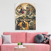 Toile Enterrement du comte d'Orgaz (Insitu(Salon))