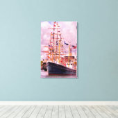 Toile Entièrement marqué (Insitu (Plancher de Bois))