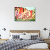 Toile Entourage dionysien avec Dionysus (Insitu(Chambre))