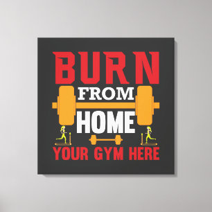 Toile Entraînement Motivant pour la Gym à Domicile