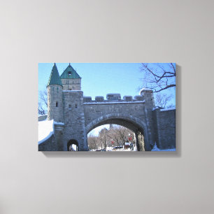 Toile Entrance to Old Québec, Québec, Canada
