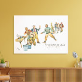 Toile Entre 7 h et 8 h (Insitu(Salon))