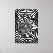 Toile Entre les lignes et les dimensions (Recto)