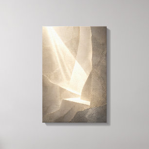 Toile Entre pierre et lumière — Aurema (Portrait)