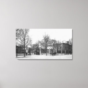 Toile Entrée à la "La Halle Vins aux." Quai