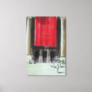 Toile Entrée au musée métropolitain New York