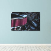 Toile Entrée d'air Chrome (Insitu (Plancher de Bois))