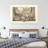 Toile Entrée d'Alexandre le Grand à Babylone, (Insitu(Chambre))