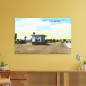 Toile Entrée de la vue de la base aérienne de Sampson (Insitu(Salon))