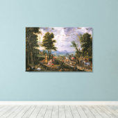 Toile Entrée de l'arche (Insitu (Plancher de Bois))