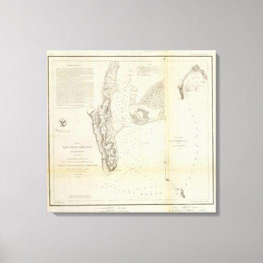 Toile Entrée San Diego (Recto)