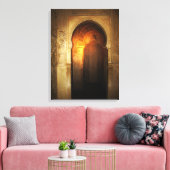 Toile "Entrée secrète" (Insitu(Salon))