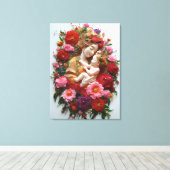 Toile Enveloppé dans les oeillets, Né de grâce (Insitu (Plancher de Bois))