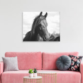 toile enveloppée à la tête de cheval (Insitu(Salon))