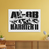 Toile enveloppée AV-8B Harrier II (Insitu(Salon))