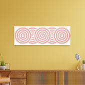 Toile enveloppée avec Cercles Concentrés Conceptio (Insitu(Salon))