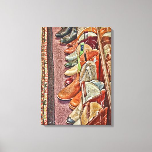 Toile Enveloppée Boots (Recto)