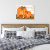 Toile Enveloppée Citrouille d'automne (Insitu(Chambre))