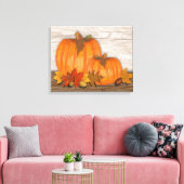 Toile Enveloppée Citrouille d'automne (Insitu(Salon))