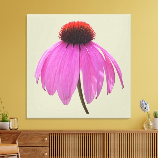 Toile - Enveloppée - Confleur pourpre - Echinacea (Insitu(Salon))