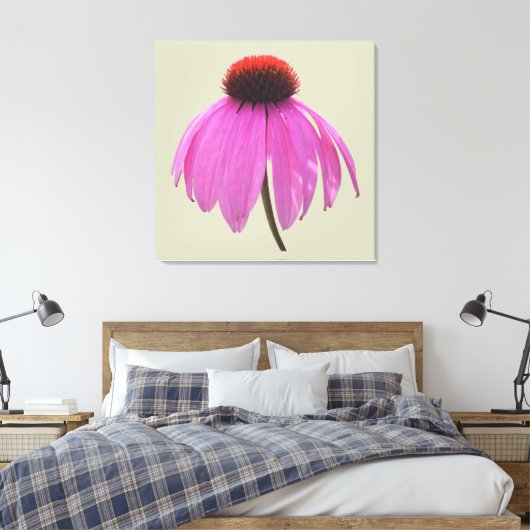 Toile - Enveloppée - Confleur pourpre - Echinacea (Insitu(Chambre))