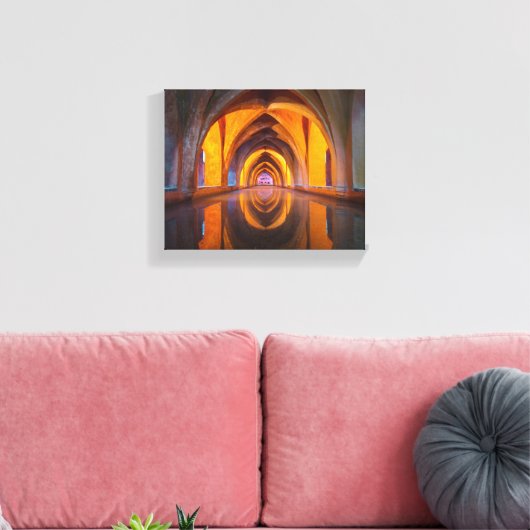 toile enveloppée d'architecture infinie (Insitu(Salon))