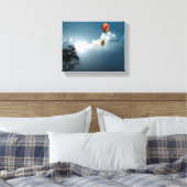 Toile enveloppée de ballons à air (Insitu(Chambre))