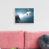 Toile enveloppée de ballons à air (Insitu(Salon))