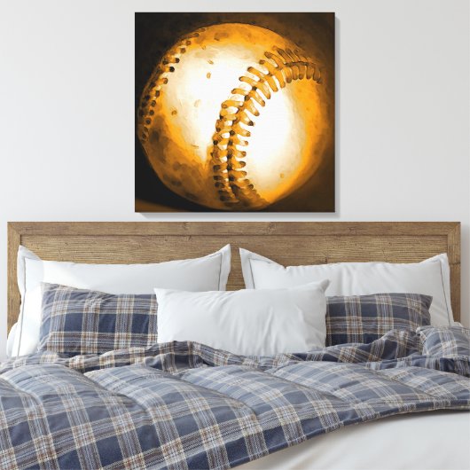 Toile Enveloppée De Baseball (Insitu(Chambre))