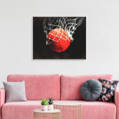 Toile Enveloppée De Basketball (Insitu(Salon))