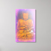 toile enveloppée de bouddha d'aura violette (Recto)