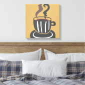 Toile enveloppée de café (Insitu(Chambre))