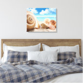 Toile Enveloppée De Coques De Plage (Insitu(Chambre))