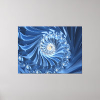 toile enveloppée de diamants bleus