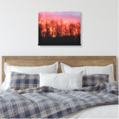 Toile enveloppée de Firey Sunrise (Insitu(Chambre))
