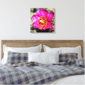 toile enveloppée de fleur de cactus (Insitu(Chambre))