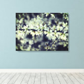 Toile Enveloppée de fleurs de printemps (Insitu (Plancher de Bois))