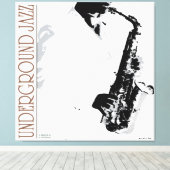 Toile Enveloppée De Jazz (Insitu (Plancher de Bois))