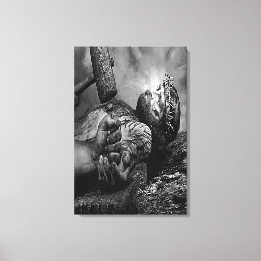 Toile Enveloppée de Jésus (Recto)